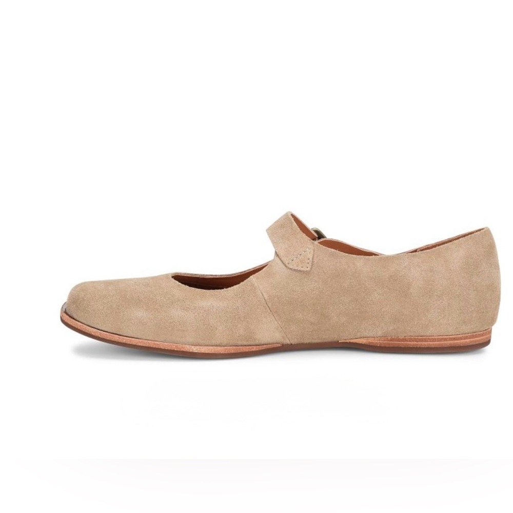 Kork-Ease Prato Suede Mary-Jane Flats in Cranberry - Picture 6 of 12